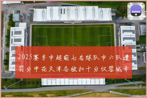 2025赛季中超前七名球队中六队遭罚分申花天津各被扣十分仅蓉城幸免