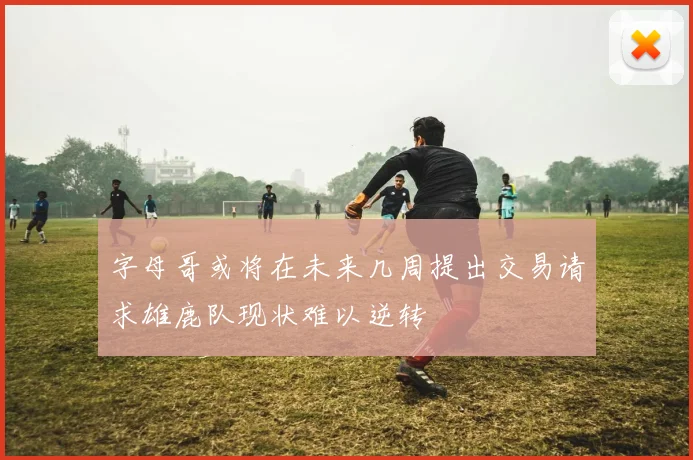 字母哥或将在未来几周提出交易请求雄鹿队现状难以逆转